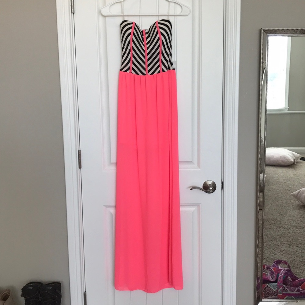 The Pink Lily Boutique pink maxi